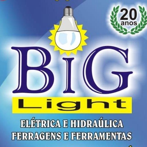 Big Light — Iluminação, Elétrica, Hidráulica, Ferragens e Ferramentas